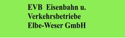 EVB  Eisenbahn u. Verkehrsbetriebe Elbe-Weser GmbH